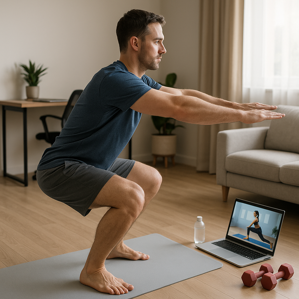 Online bewegen: ontdek de kracht van digitale workouts vanuit huis