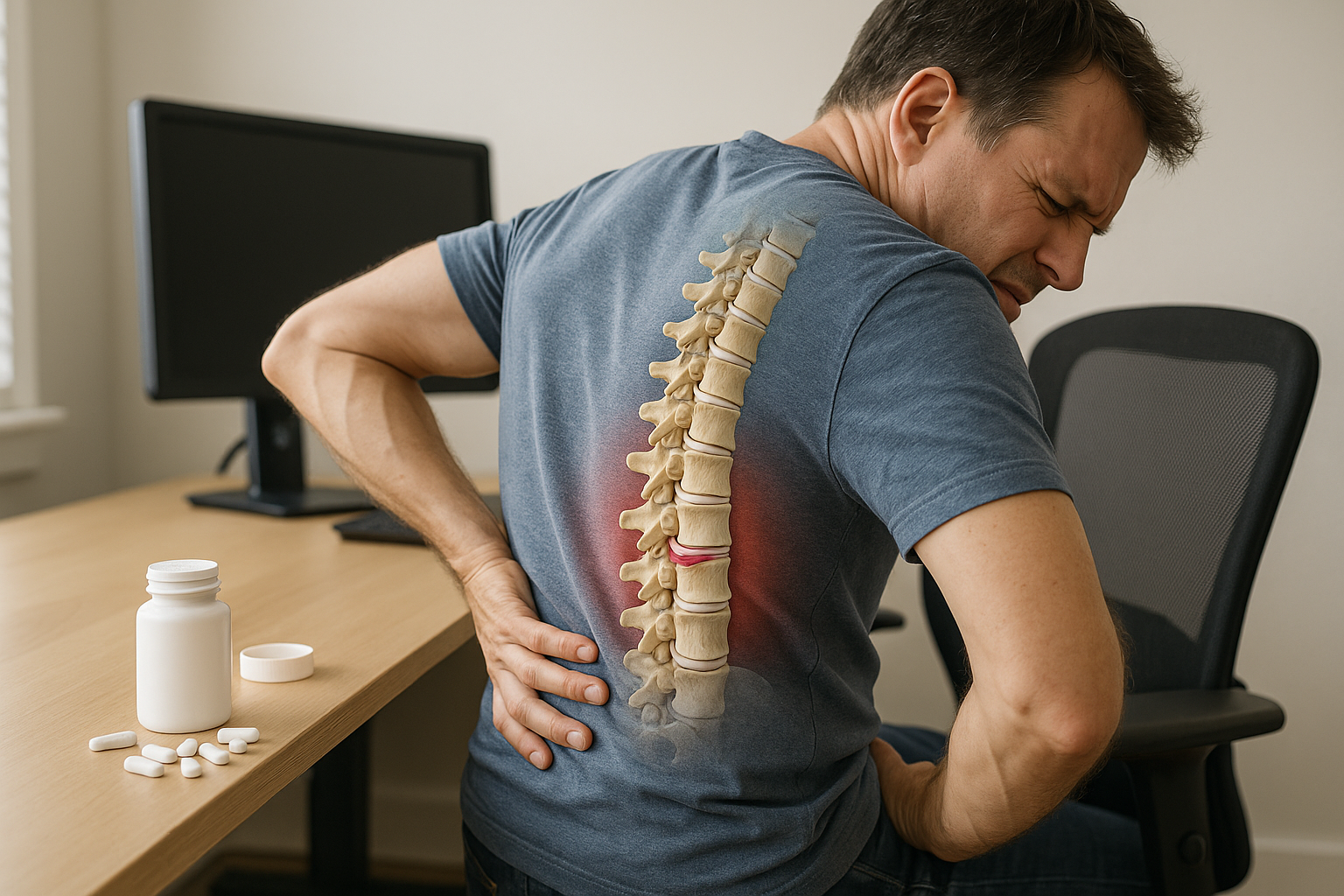 Bevrijd je rug van pijn: slimme oplossingen voor hernia zonder zware medicatie