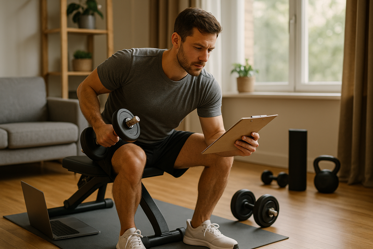 Thuis trainen: ontdek de kracht van workouts in je eigen woonkamer