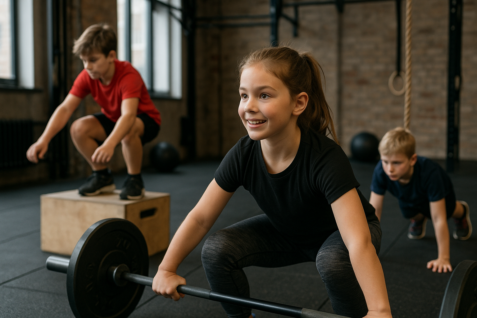 Waarom fitness voor kinderen een gezonde trend is - Illustration