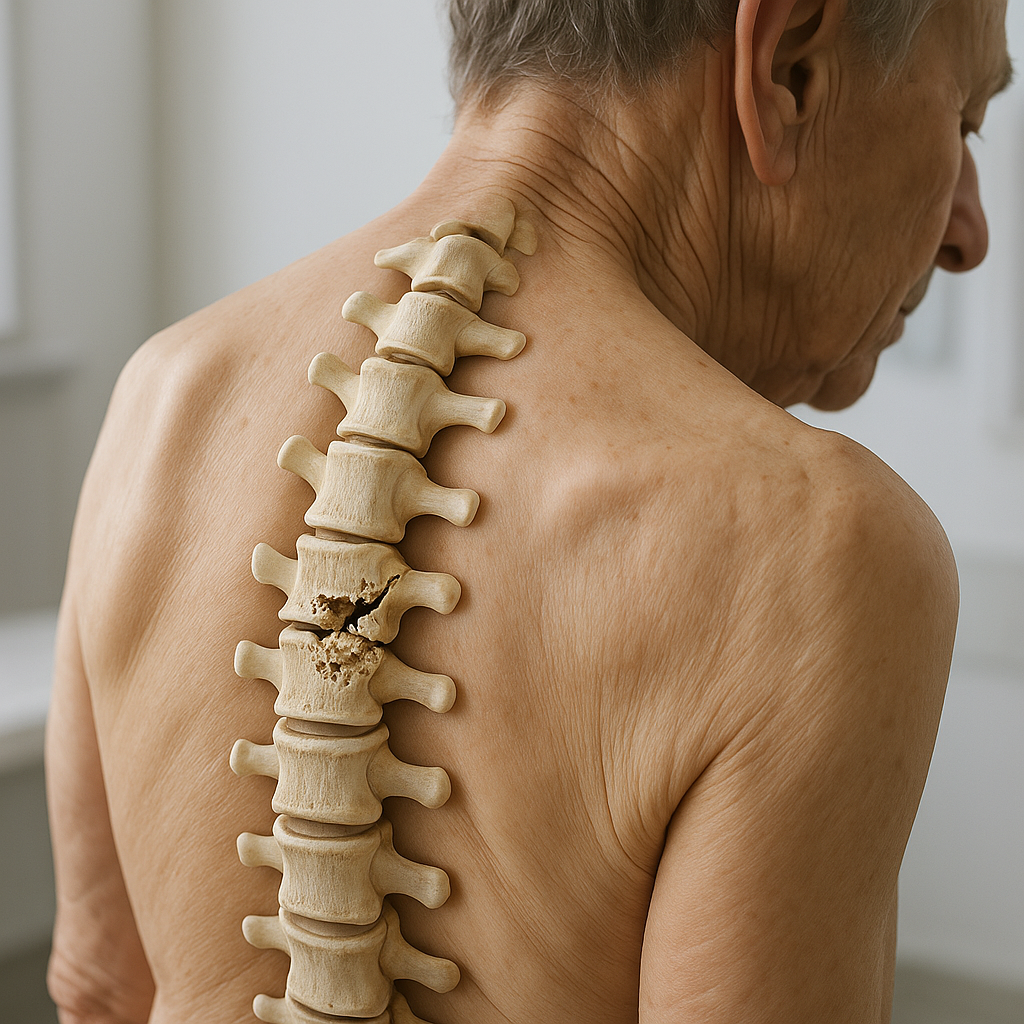 Versterk je rug: voorkom wervelfracturen met slimme ergonomie - Illustration