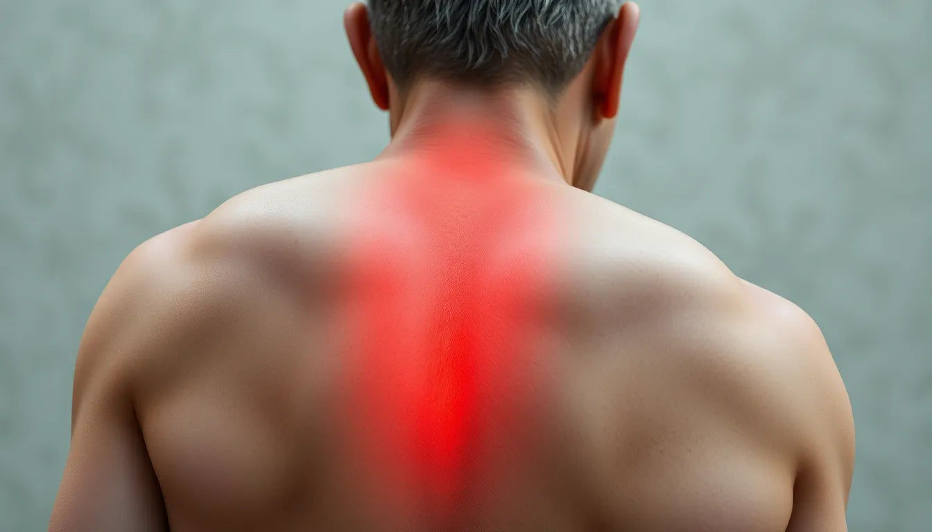 Verlicht het brandende gevoel op je rug: ontdek de oorzaak en oplossing - Illustration