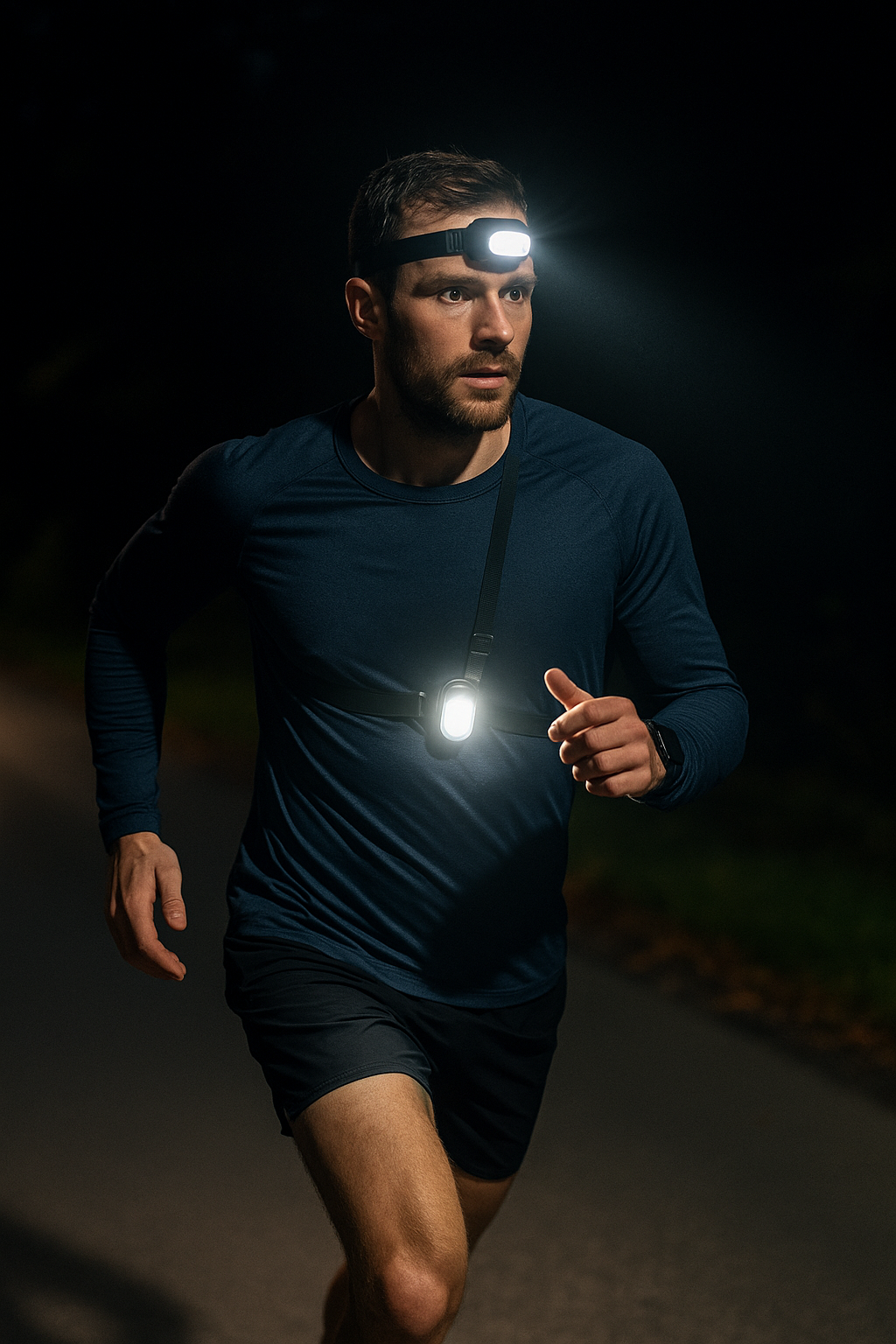 Verlichting voor hardlopen: loop veilig en comfortabel in het donker - Illustration