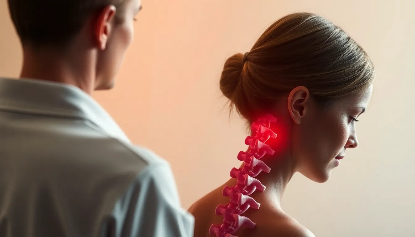 Verlicht rugpijn met de juiste chiropractor-aanpak - Illustration