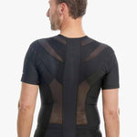 zwart houding corrigerend shirt voor mannen