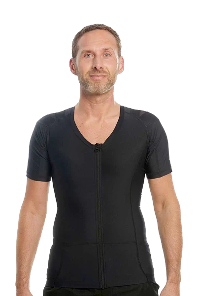 Men's Posture Shirt™ Zipper - Noir
